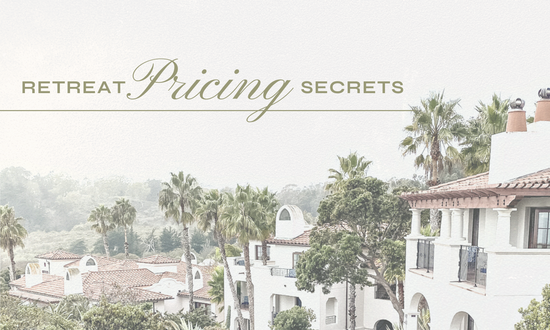 Retreat Pricing Secrets Guide